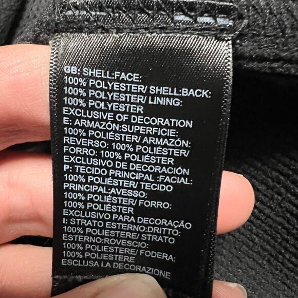 The North Face Windwall Vest Mens Large Softshell Full Zip Gray Jacket - Picture 9 of 10